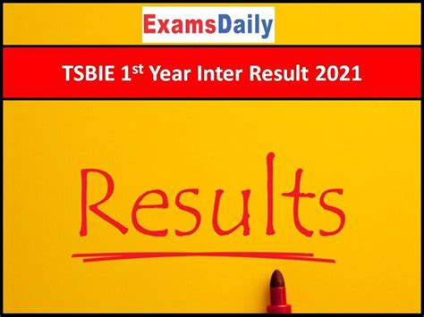 tsbie results 2021 1st year